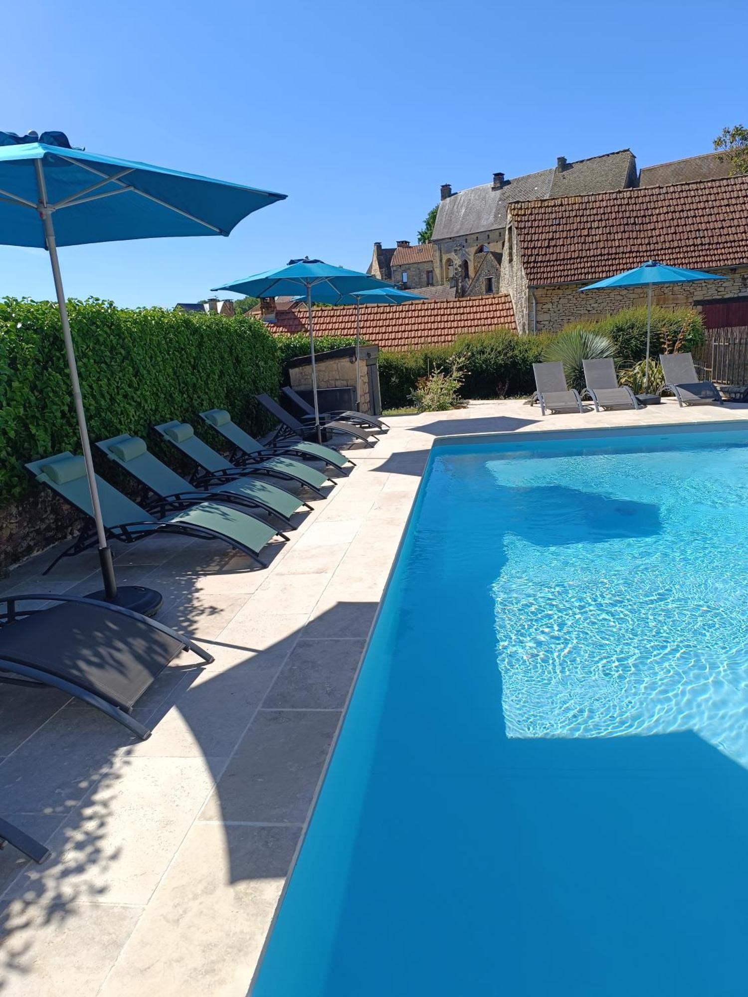 Salignac Eyvigues Le Clos De La Musardise - Gites De Charme Avec Piscine Chauffee מראה חיצוני תמונה